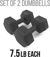 Aduro 7.5 lbs Dumbbell Set