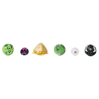 Bakugan Evolutions, Blitz Fox and Stingzer Battle Strike Pack, Includes 6 Bakugan Action Figures, 9 Trading Cards and 8 BakuCores, Kids Toys for Boys, Ages 6 and Up