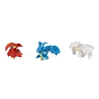 Bakugan Evolutions Starter Pack 3-Pack, Sairus Ultra with Colossus and Sectanoid, Collectible Action Figures, Ages 6 and Up