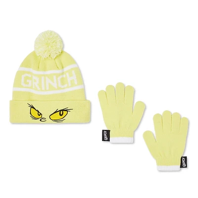 The Grinch Girls' Beanie 2-Piece Set