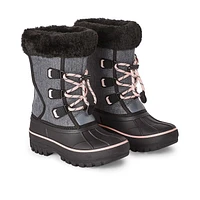 George Girls' Winter Boots, Sizes 12-4