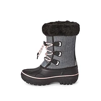 George Girls' Winter Boots, Sizes 12-4