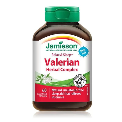 Jamieson Capsules de Phyto Complexe Valériane 60 capsules