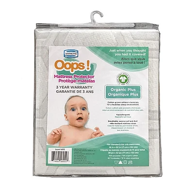 Simmons OOPS Organic Mattress Protector