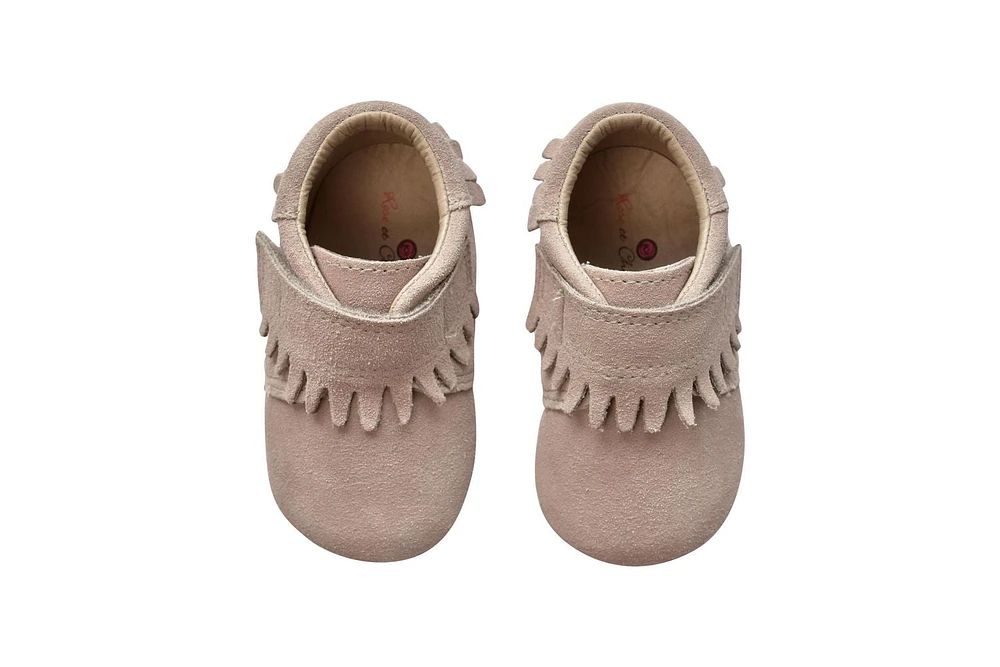 Rose et Chocolat Baby MoccasinZ