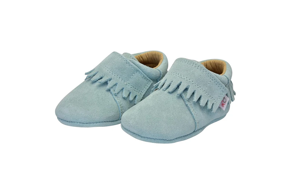 Rose et Chocolat Baby MoccasinZ