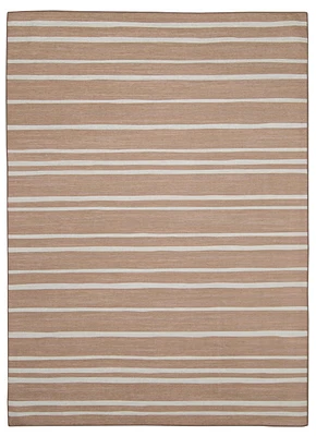 Outdoor Washable Weston Tan & Ivory 5' x 7' Area Rug