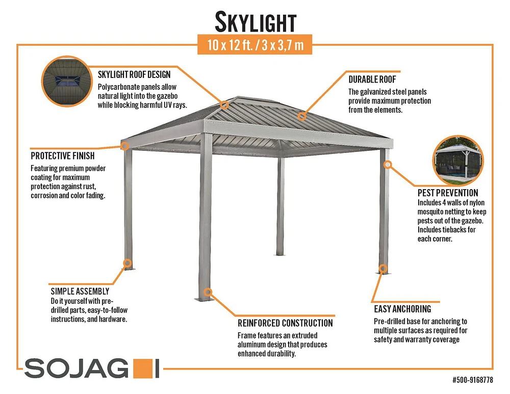 Replacement Cover - UltraMax Canopy 30 x 40 ft.