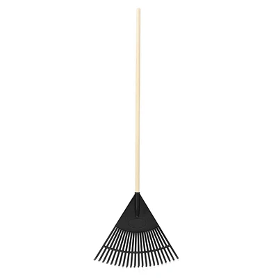 Expert Gardener 22-Tine Poly Leaf Rake