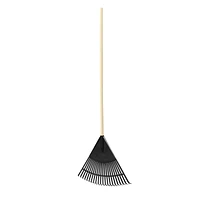 Expert Gardener 22-Tine Poly Leaf Rake