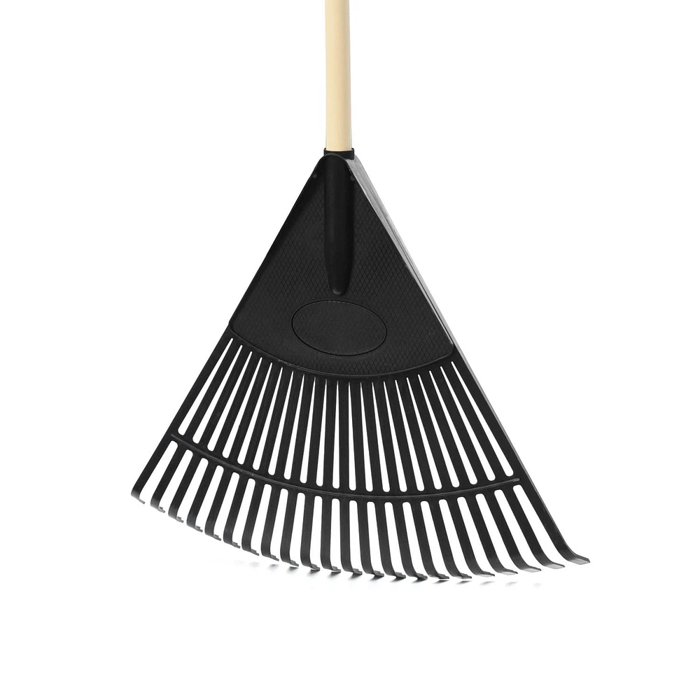 Expert Gardener 22-Tine Poly Leaf Rake