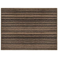 MAINSTAYS 36"x48" Rectangular Brown and Black Tufted Floor Mat