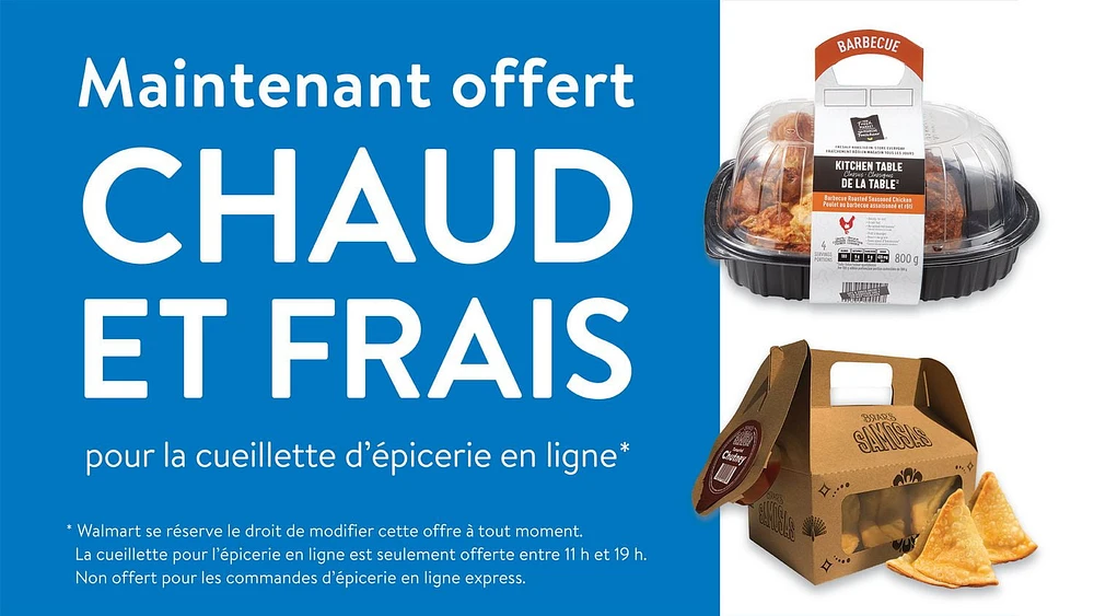 Poulet rôti assaisonné Mon marché fraîcheur 1,2 kg, Sélectionner seulement entre 11 h et 19 h