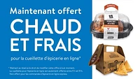 Poulet rôti assaisonné Mon marché fraîcheur 1,2 kg, Sélectionner seulement entre 11 h et 19 h