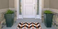 Outdoor Washable Jupiter Orange & Pink 2' x 3' Accent Rug