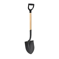 Expert Gardener Hardwood D-Handle Digging Shovel, Best for digging holes