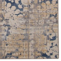 Outdoor Washable Ocala Navy & Sand 5' x 7' Area Rug