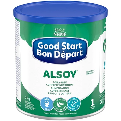 Préparation pour nourrissons NESTLÉ® BON DÉPART® ALSOY®, en poudre 730 g 730 GR