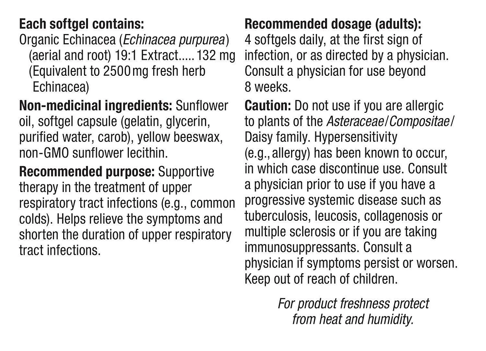 Webber Naturals® Echinamax® Echinacea Softgels