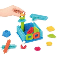 Battat - Bristle Blocks - Deluxe Builder Case - 113 pieces