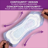 Poise Incontinence Pads for Women, 4 Drop, Moderate Absorbency, 54 - 66 Pads