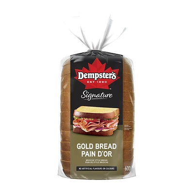 Dempster’s® Signature™ Brioche Style Gold Bread, 600 g