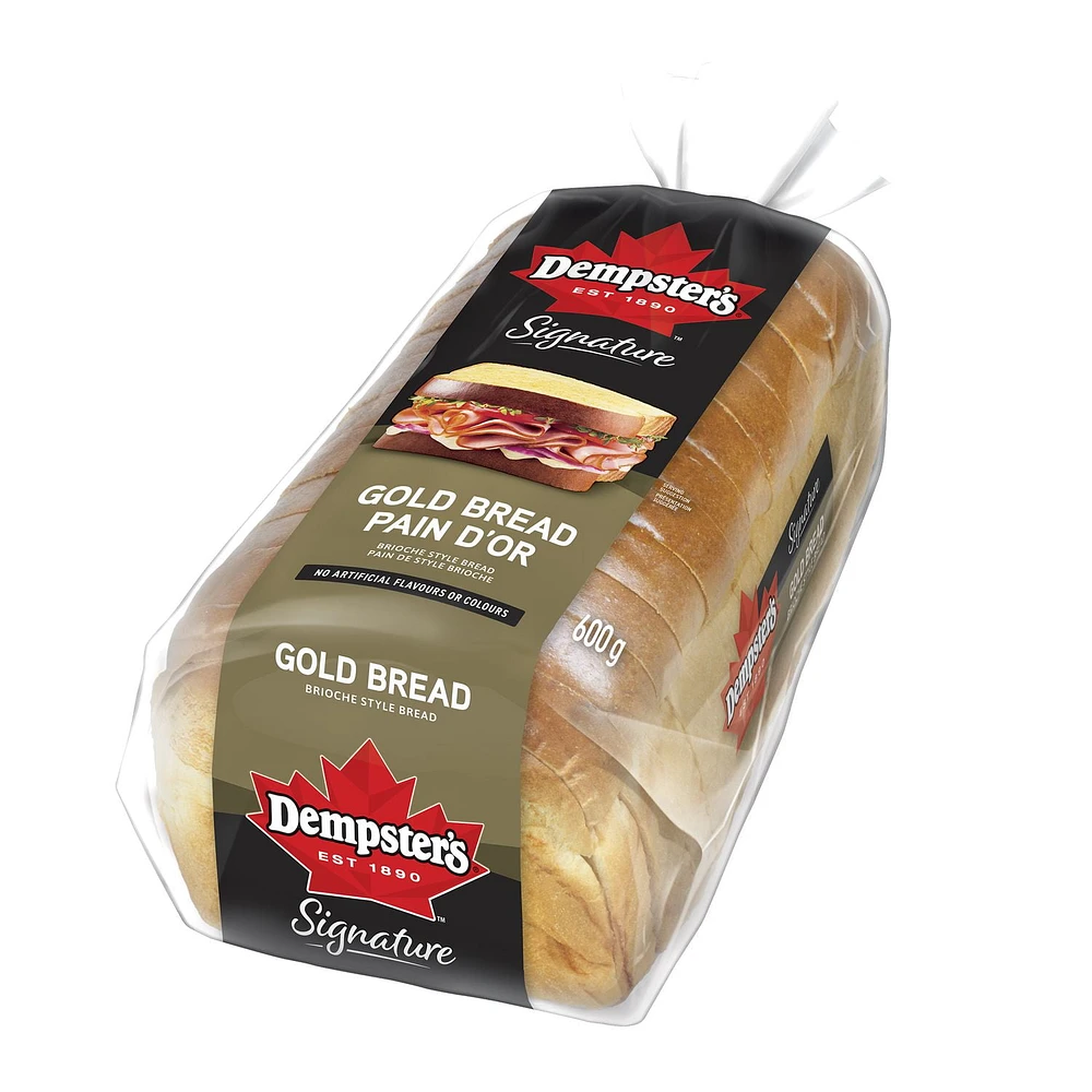 Dempster’s® Signature™ Brioche Style Gold Bread, 600 g