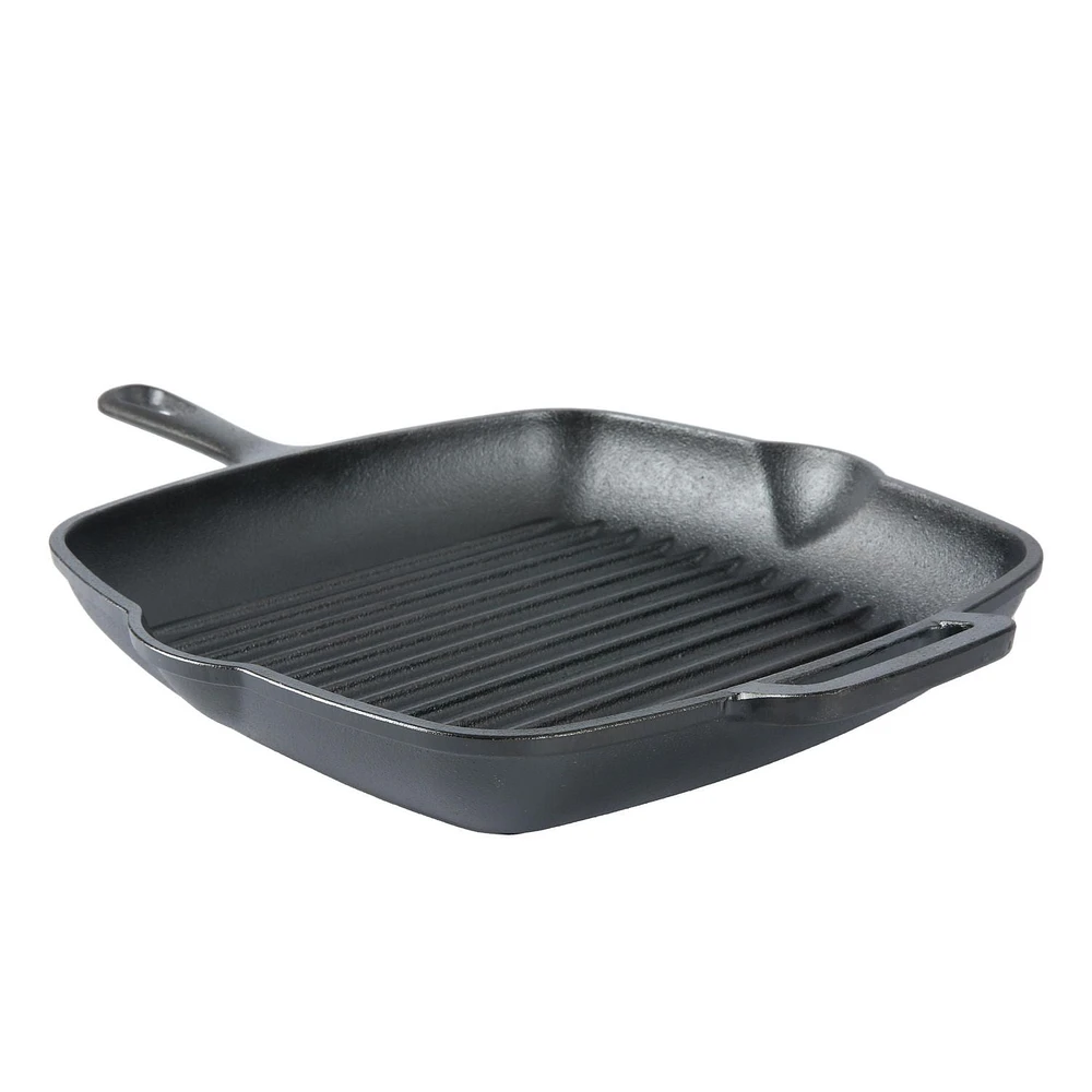 Mainstays Cast Iron 10" Skillet, MS Cast Iron 10" Skillet