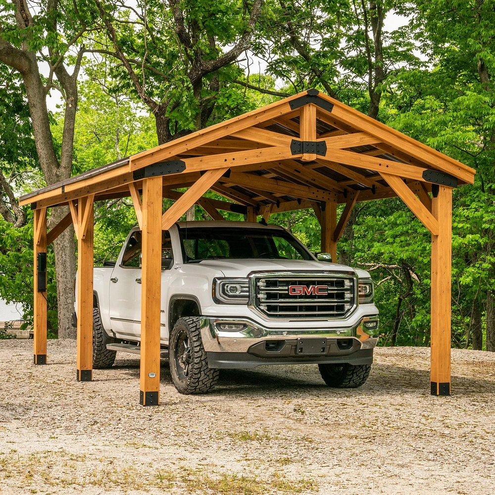 Backyard Discovery 20' x 12' Norwood Cedar Gazebo