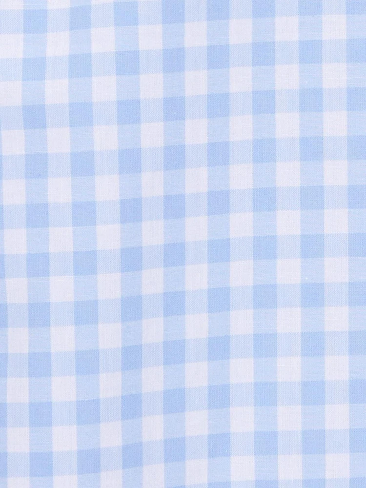 Carter's Child of Mine IB 1pc Romper - Blue Gingham