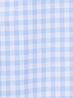 Carter's Child of Mine IB 1pc Romper - Blue Gingham