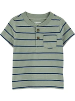 Carter's Child of Mine IB 3pc Outfit Set - Navy Stripe