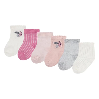 Huggies® Autumn Floral Socks 6-Pack