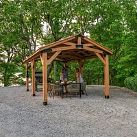 Backyard Discovery 20' x 12' Norwood Cedar Gazebo