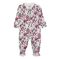 Huggies® Floral 2-Way Zip Organic Coveralls