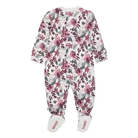 Huggies® Floral 2-Way Zip Organic Coveralls