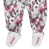 Huggies® Floral 2-Way Zip Organic Coveralls