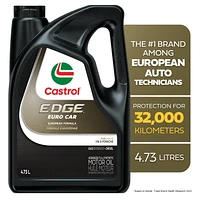 Castrol EDGE 5W40 Full Synthetic 946 mL, A premium fully-synthetic motor oil