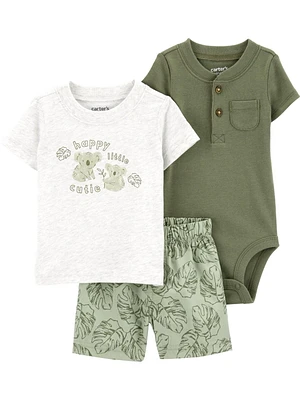 Carter's Child of Mine IB 3pc Set - Olive Koala