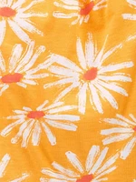 Carter's Child of Mine IG Sunsuit - Orange Flower