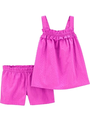 Ensemble de tenue TG Carter's Child of Mine - Rose