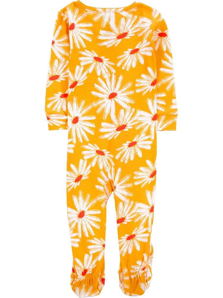 Carter's Child of Mine TG 1pc PJ - Yellow Flower