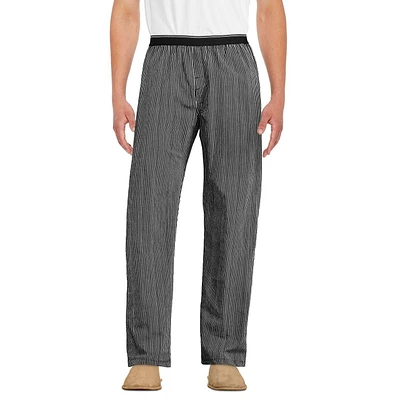 Pantalon de nuit en popeline George pour hommes Tailles P-TTG