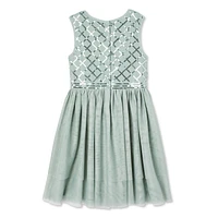 George Girls' Sequin Dress, Sizes 4-16