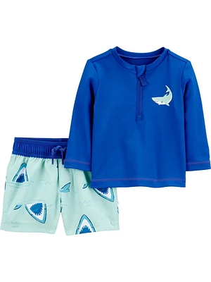 Maillot de bain 2 pièces Carter's Child of Mine TB - Requin bleu