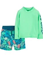 Carter's Child of Mine Boy 2pc Swim - Tropical