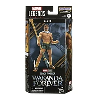 Marvel Legends Series Black Panther Wakanda Forever Namor 6-inch MCU Action Figure Toy, 3 Accessories, 1 Build-A-Figure Part