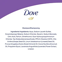 Shampooing Dove Lavande + Volume 750 ml Shampooing