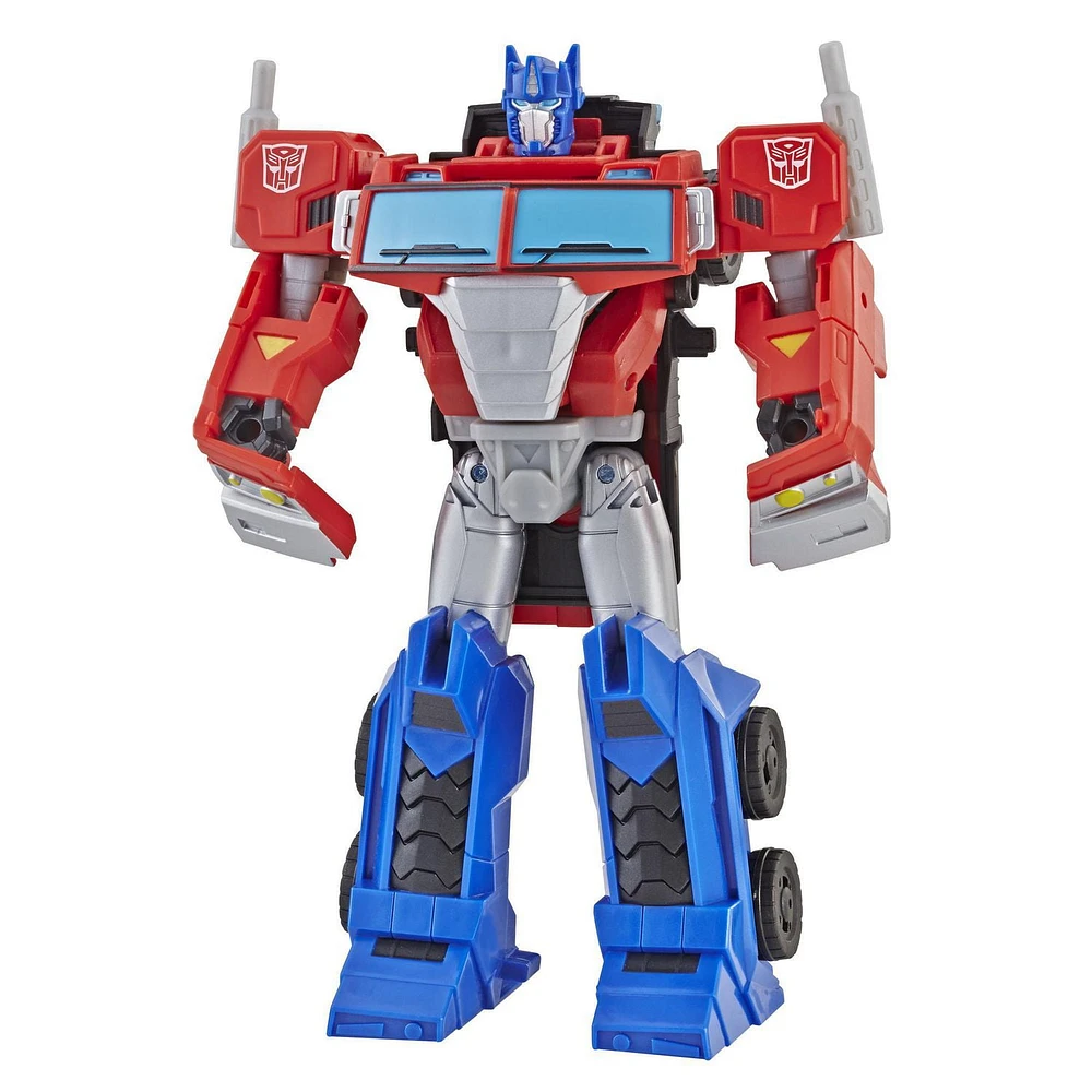 Transformers Cyberverse Action Attackers: Ultra Class Optimus Prime Action Figure Toy