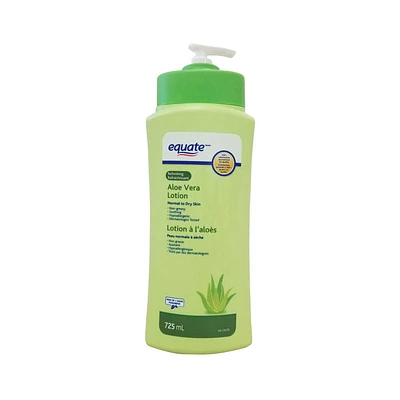 Equate Hydrating Refreshing Aloe Body Lotion, 725 mL